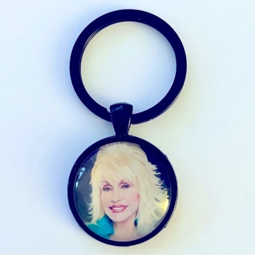 Dolly Parton Handmade Keychain, NWT